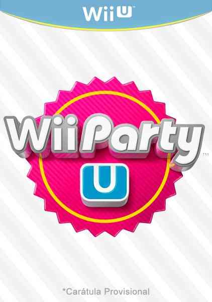 Wii Party U   Mando Remoto Negro Wii U